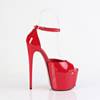 Pleaser - JUBILANT15 Sandale à bride à la cheville, Pole dance chaussures - Rouge Product image